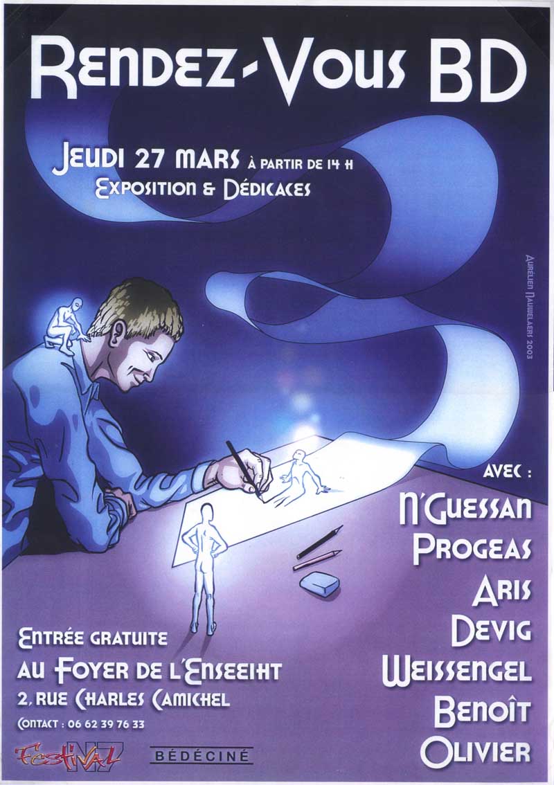 affiche du rendez-vous BD 2003