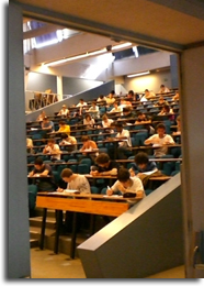 Students at work ! exam